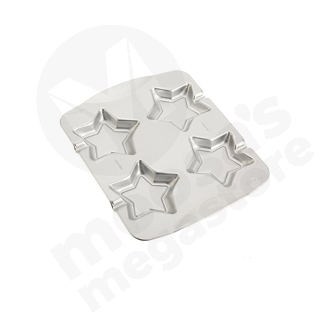 Bakeware 4Cup Pops Cookie Pan Silver
