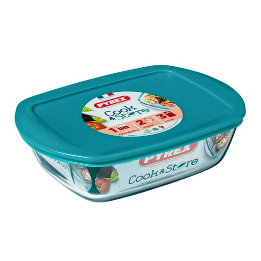 Pyrex Cook N Store Rectangle 2.5L