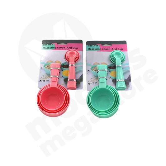 Measuring Spoon 9Pc Plastic