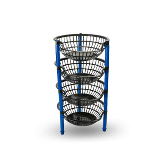 Vegetable  Rack 4 Tier Ct Olive