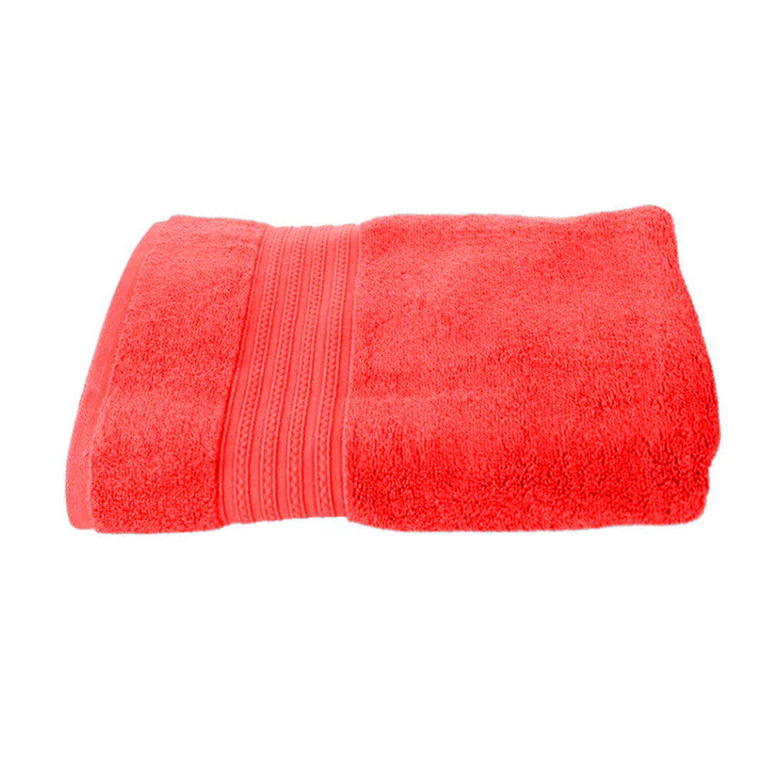 Bath Sheet Red 90X165 Egyptian