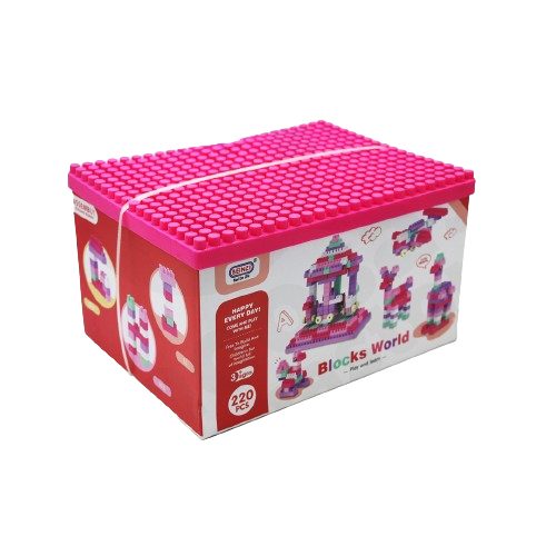 Toy Blocks In Box 220Pc