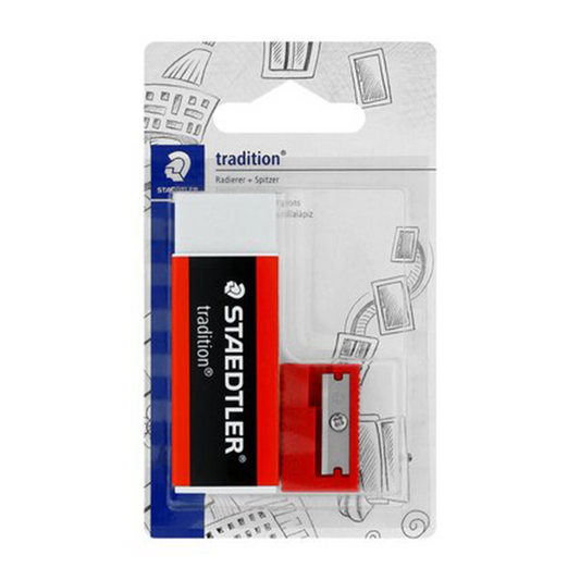 Staedtler Eraser & Sharpener Carded