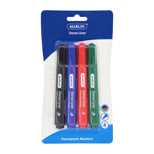 Marlin Marker 4Pc Permanent Dense Liner