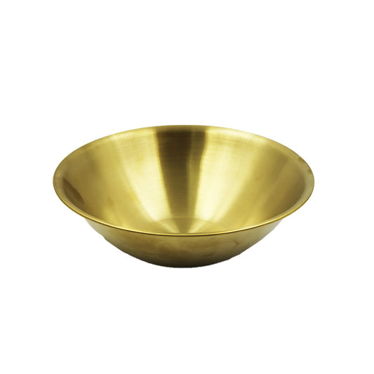 Mixing Bowl 17X5Cm Stainless Steel Gold