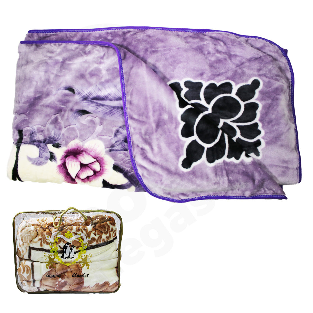 Blanket Penguin 1 Ply 200Cm X 240Cm Printed