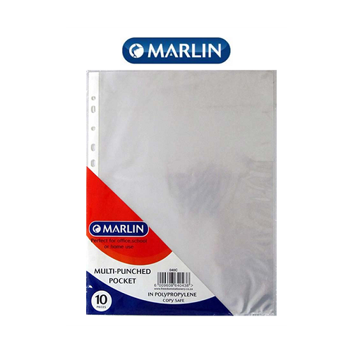 Marlin  Unifile Filing Sleeves A4/10'S