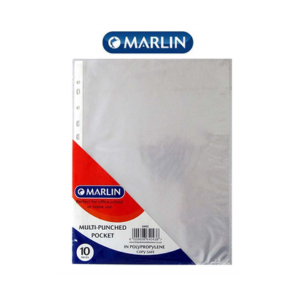Marlin  Unifile Filing Sleeves A4/10'S