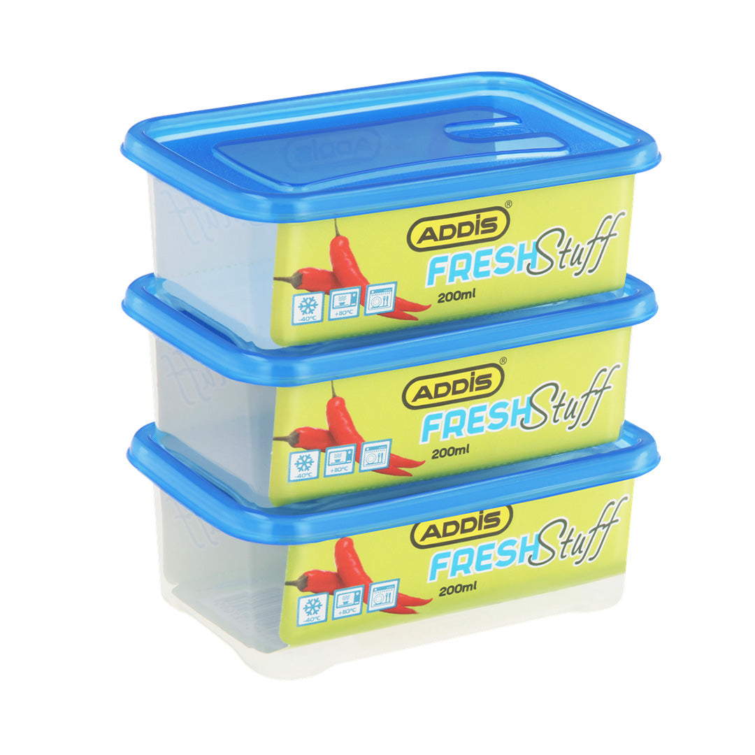Addis Container 3Pc 200Ml Fresh Stuff