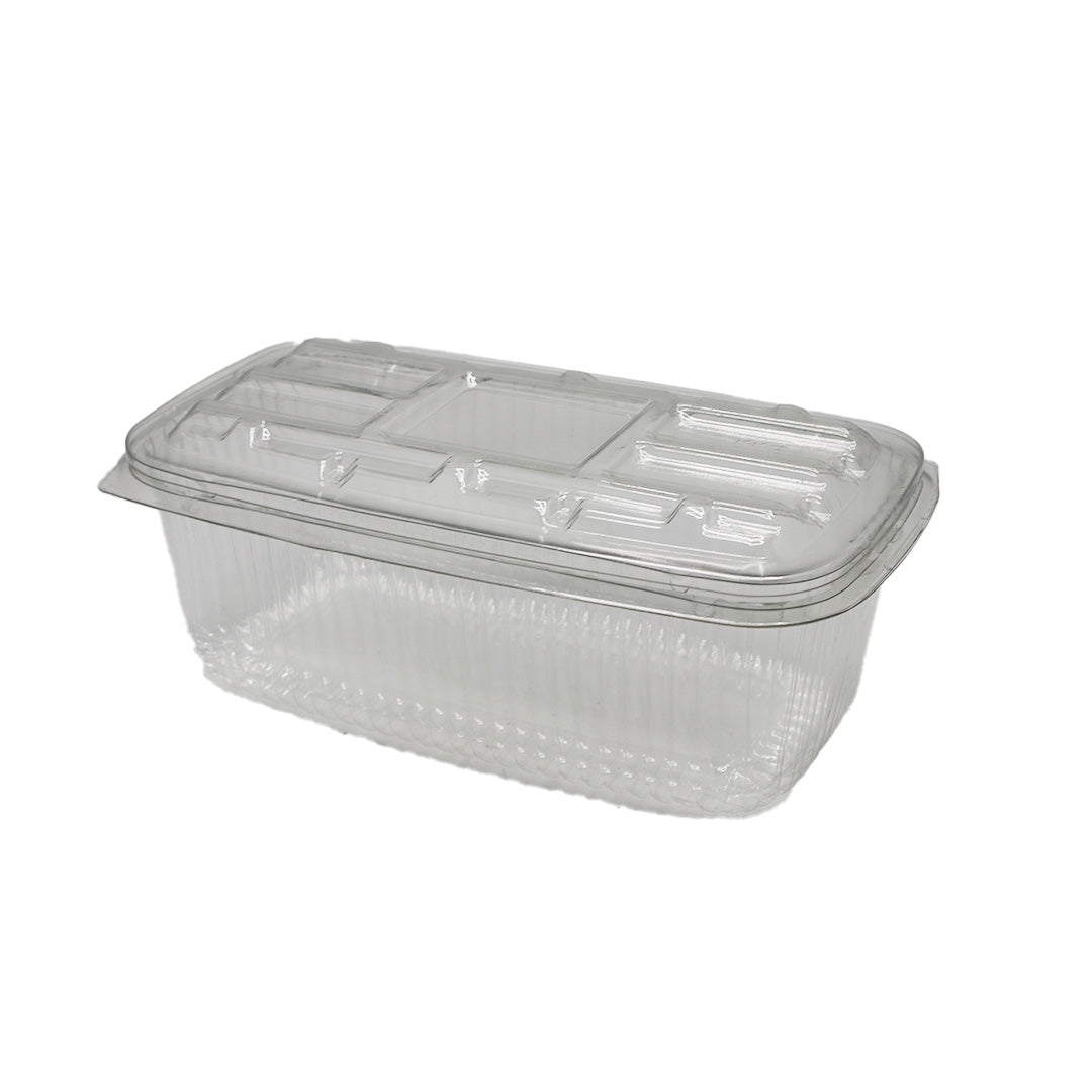 Container 2Pc Kk4/Kk6 Clear Plastic