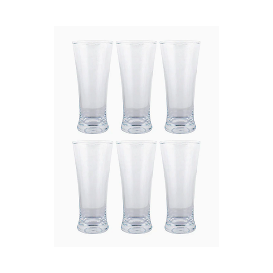 Tot Glass 6Pc 8.5X5Cm Clear Double Shot 072