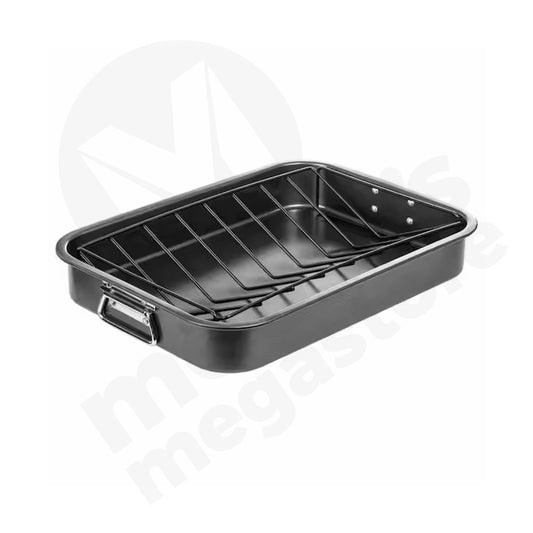Roasting Pan 41X28Cm With Grill With Handle Brater