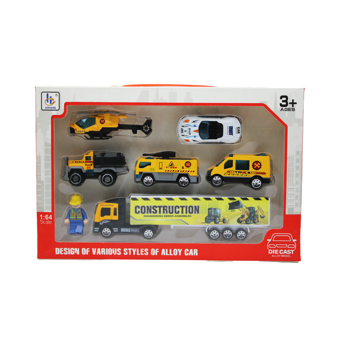 Toys Construction Set 7Pc Alloy Ah2210 Gift Box