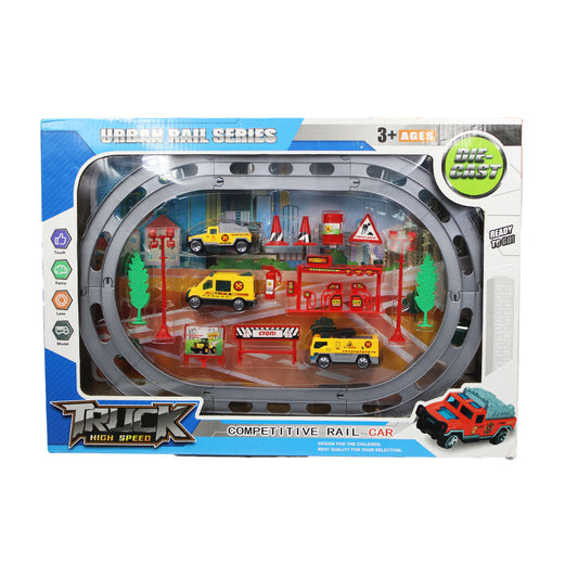Toys Car Racing Track 14Pc 800-6