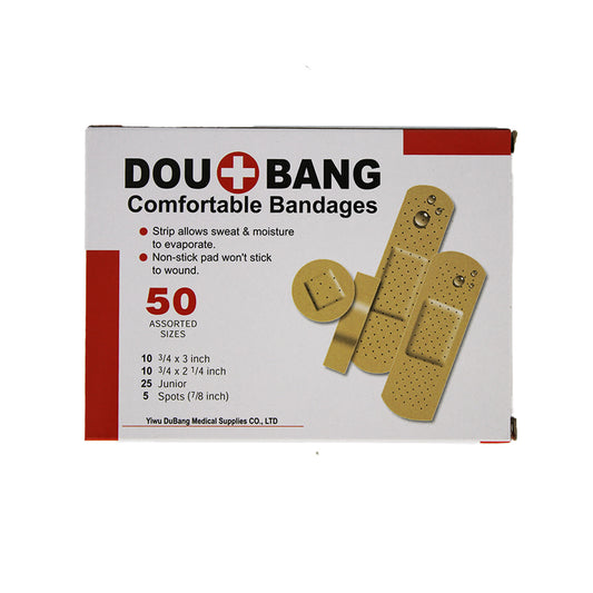 Bandage 50Pc Dou+Bang Pvc Assorted  Sizes