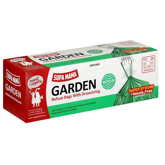 Refuse Bag 20"S Green  Supa Mama