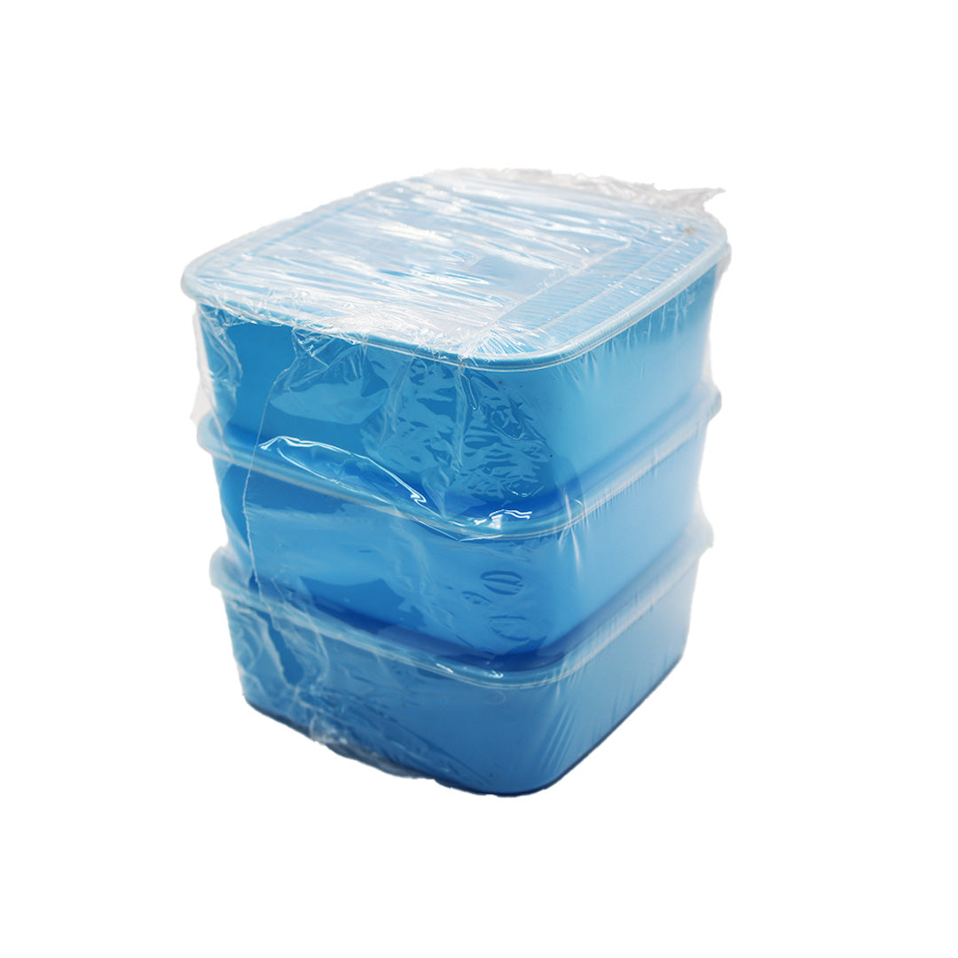 Container 3Pc Square Italy -2 Olive
