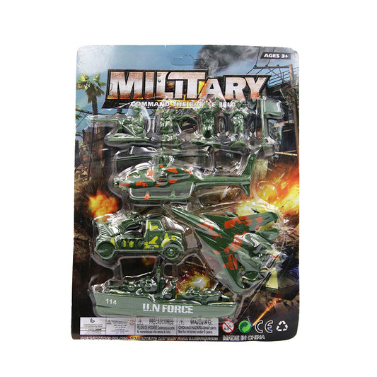Toys Army Set 9Pc Carded  Military