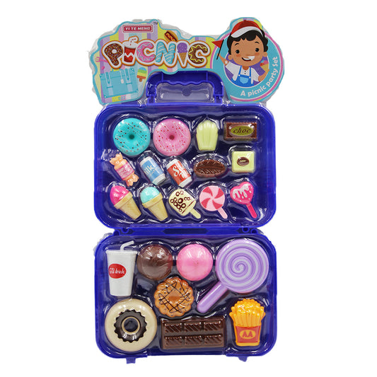Toys Picnic Party  Set 22Pc In Case 58628/9