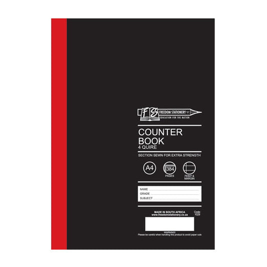 Counter Book 384Page 4Quire Feint & Margin