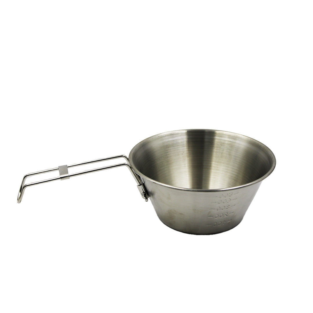 Measuring Bowl 500Ml Stainless Steel Folding Hndl