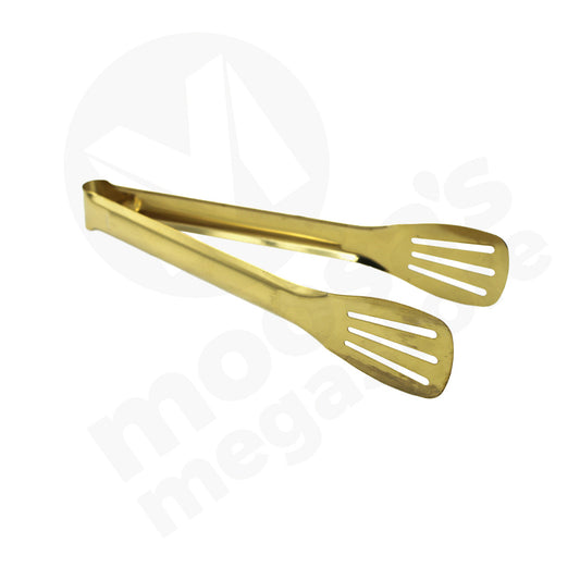 Tong 24Cm Stainless Steel 1Piece Gold Runtai