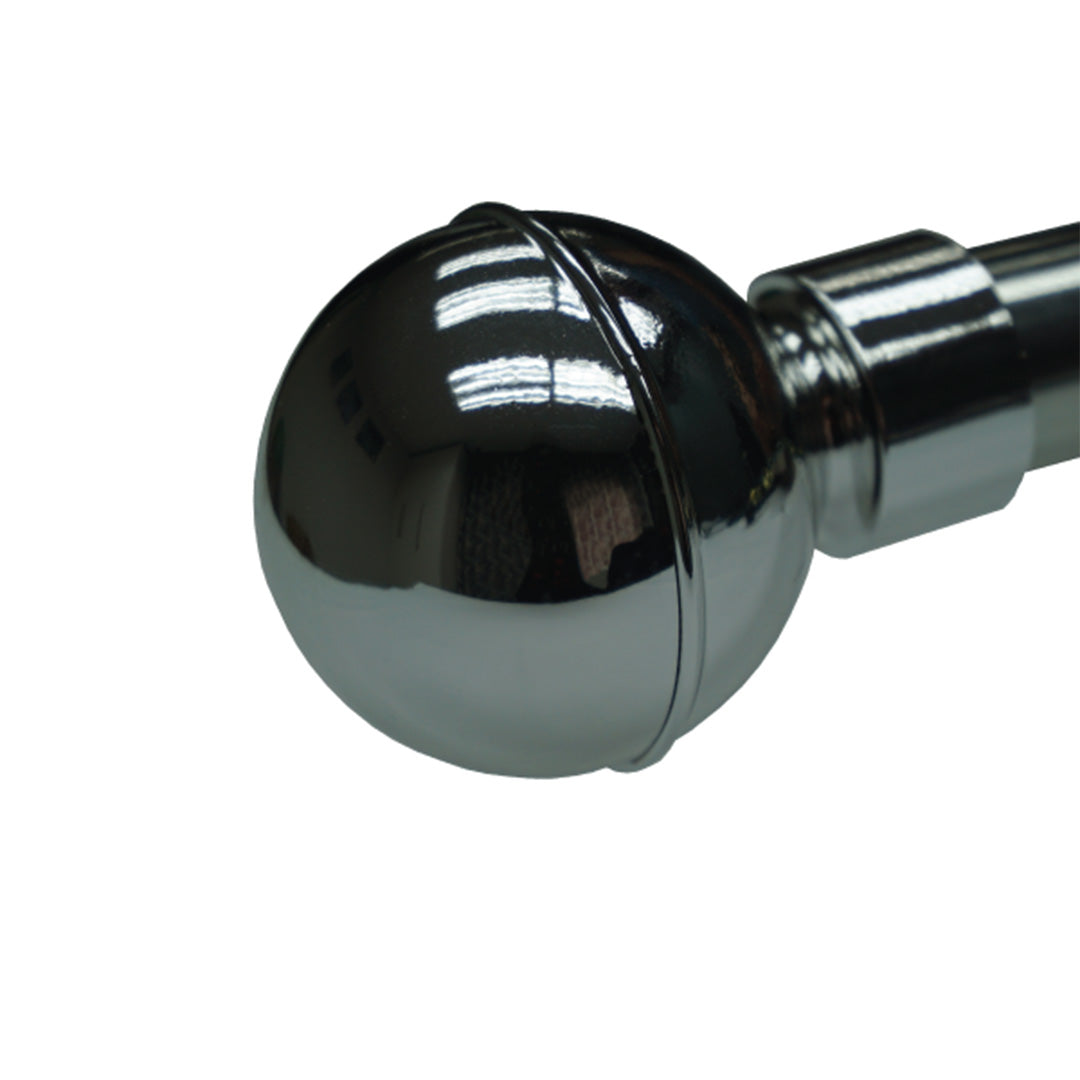 Finial 25Mm Ball Pvc Chrome