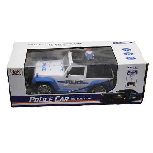 Toys Jeep Police 23Cm Remote  Control  Wh327
