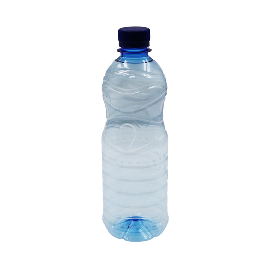 Water Bottle 500Ml Drop Round Blue
