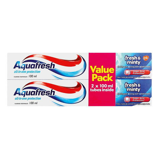 Aquafresh Toothpaste 100Ml Value Pack