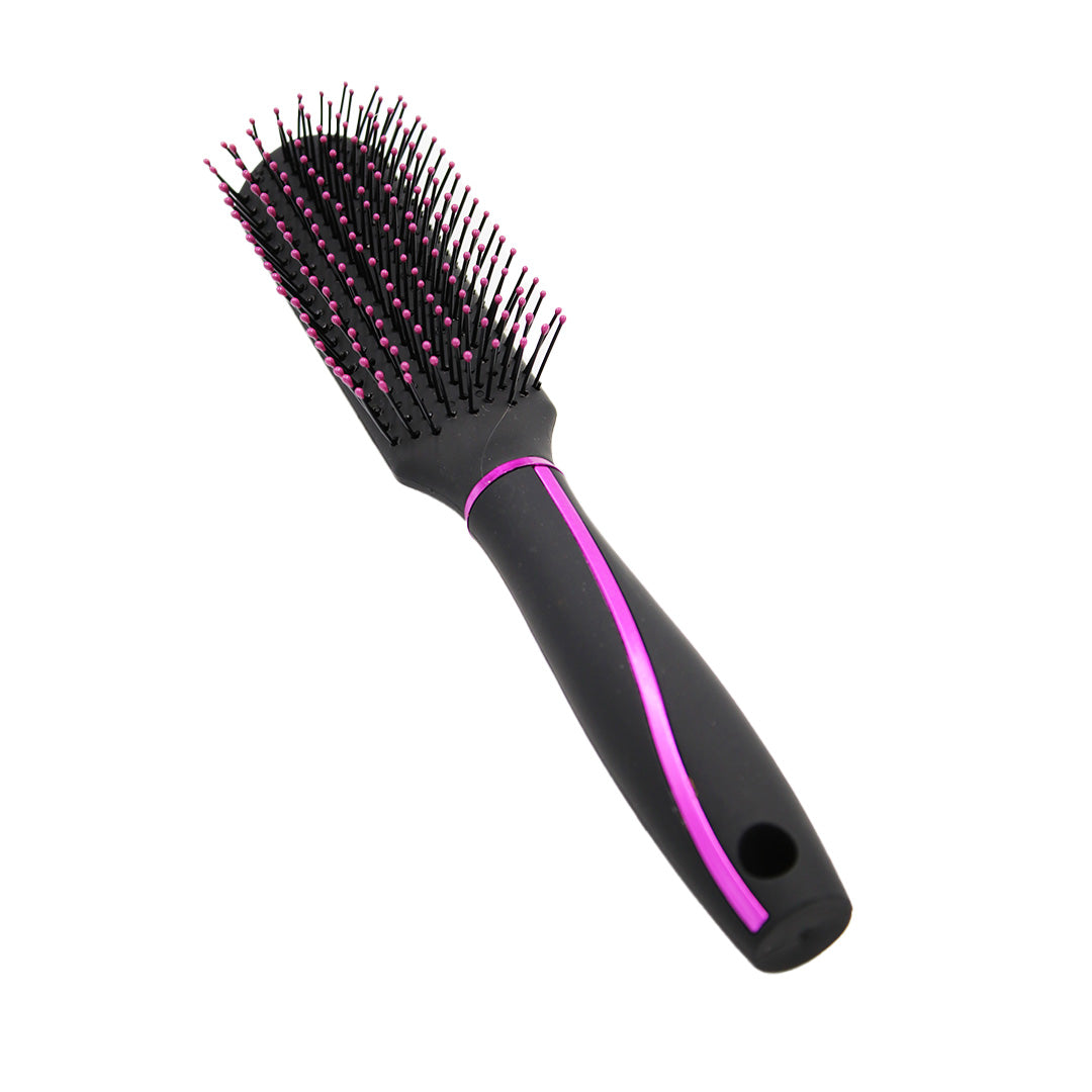 Hair Brush Salon Black/Pink