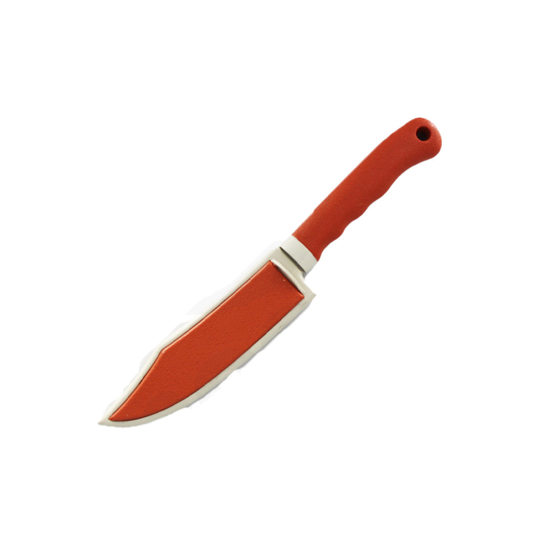 Knife Utility 4.5In With Cover Brown