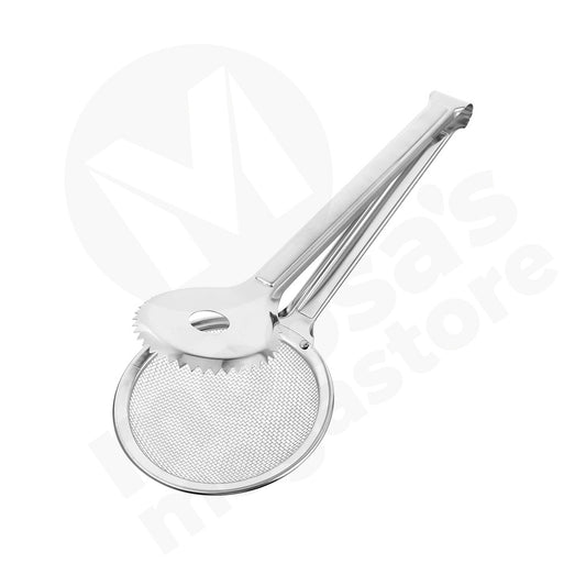 Frying Tong 30Cm Stainless Steel  One Piece