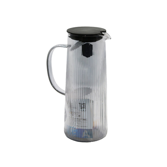 Jug 1.3L Tinted Black Borosilicate Delisoga