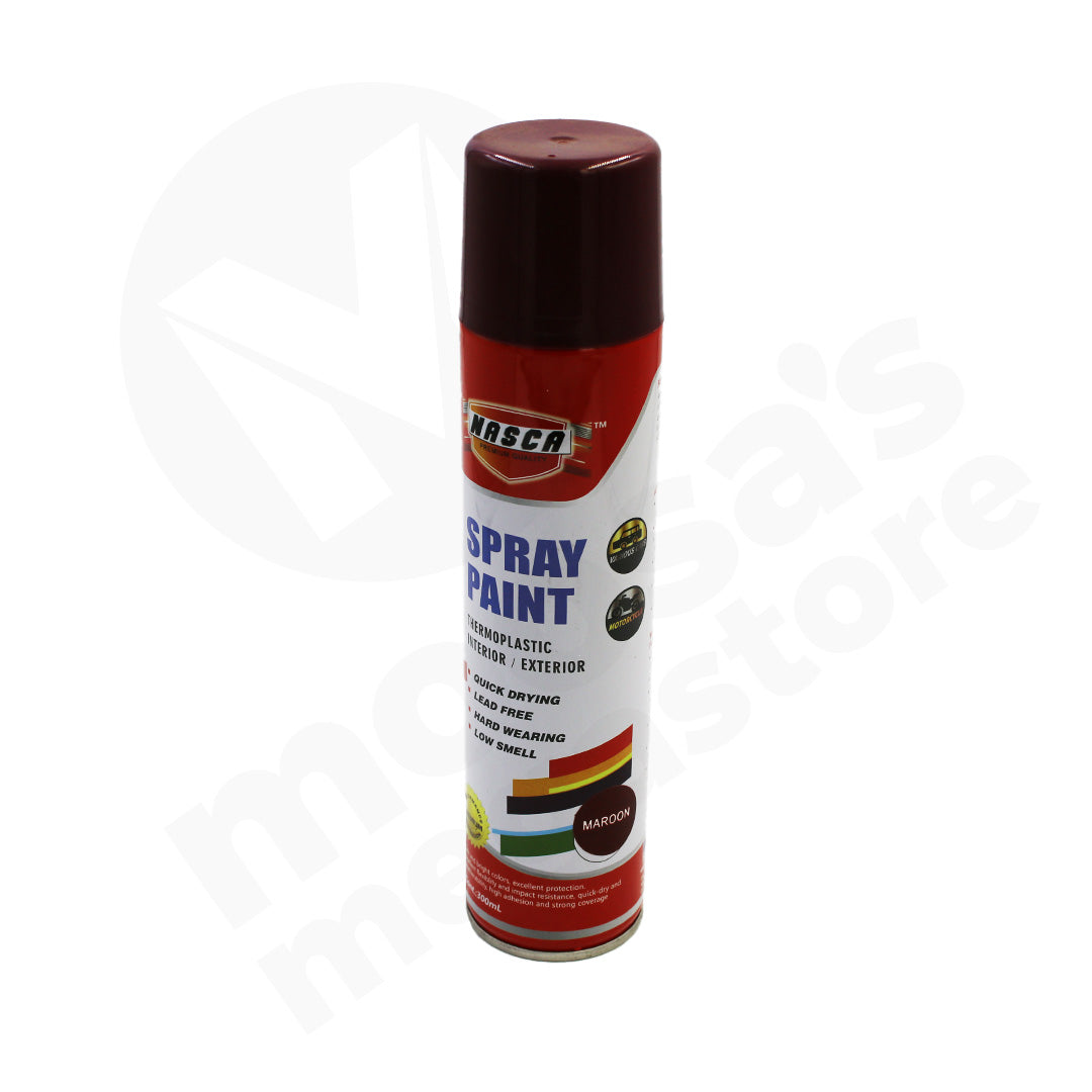Spray Paint 300Ml Maroon Nasca