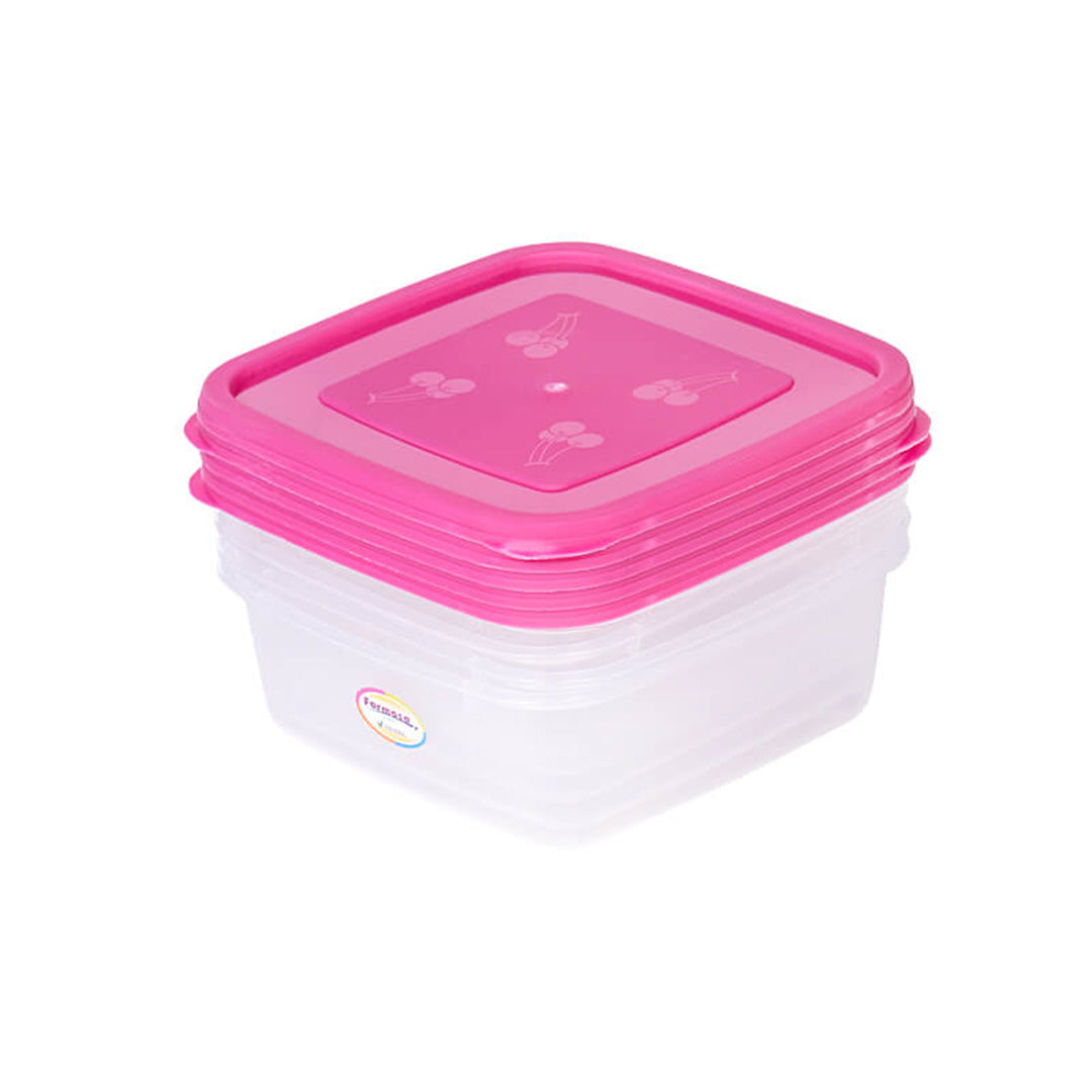 Container 5Pc Square 800Cc 6111 F