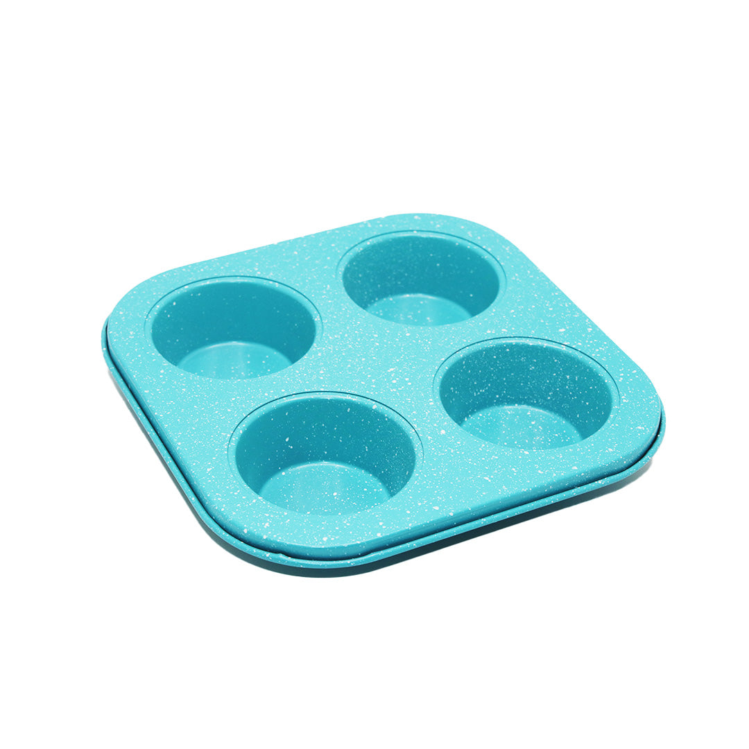 Bakeware Muffin Cup 4Division Non/St Marble Look