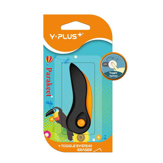 Eraser Carded Parakeet Flick Y-Plus