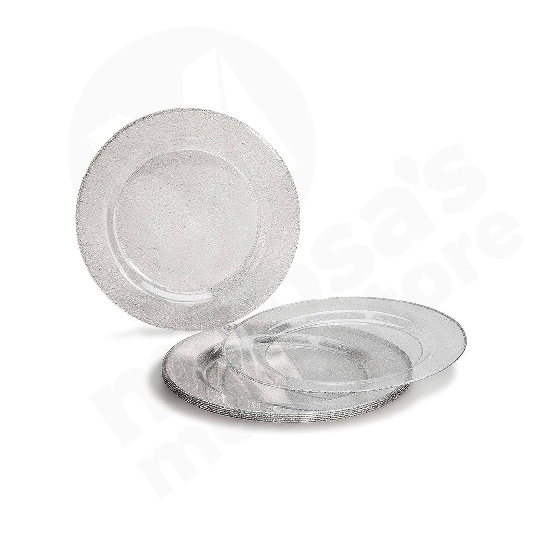 Dinner Plate 26Cm Plastic Shiny