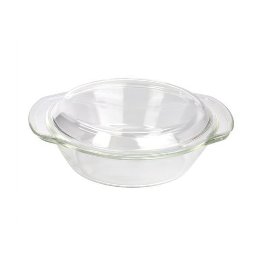 Casserole 1L 17X6Cm With Lid Clear G-Horse