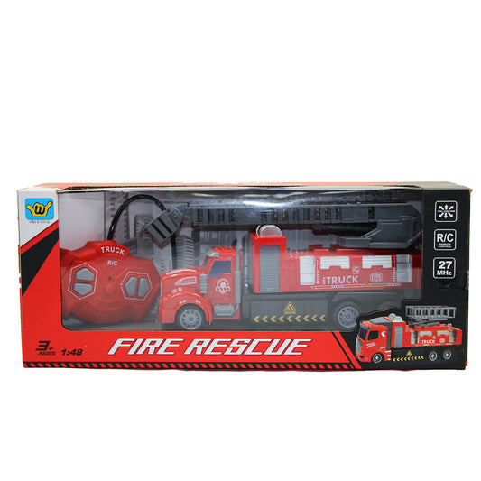 Toys Fire Truck Remote Control 23Cm Wl-42