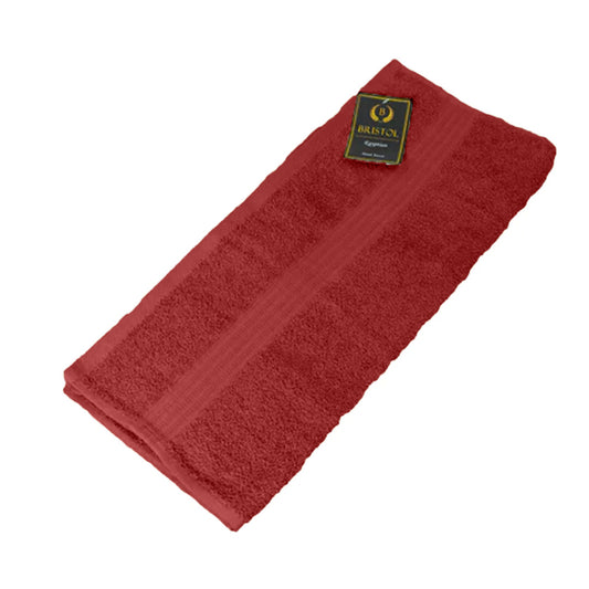 Hand Towel Burgundy 50X90 Egyptian