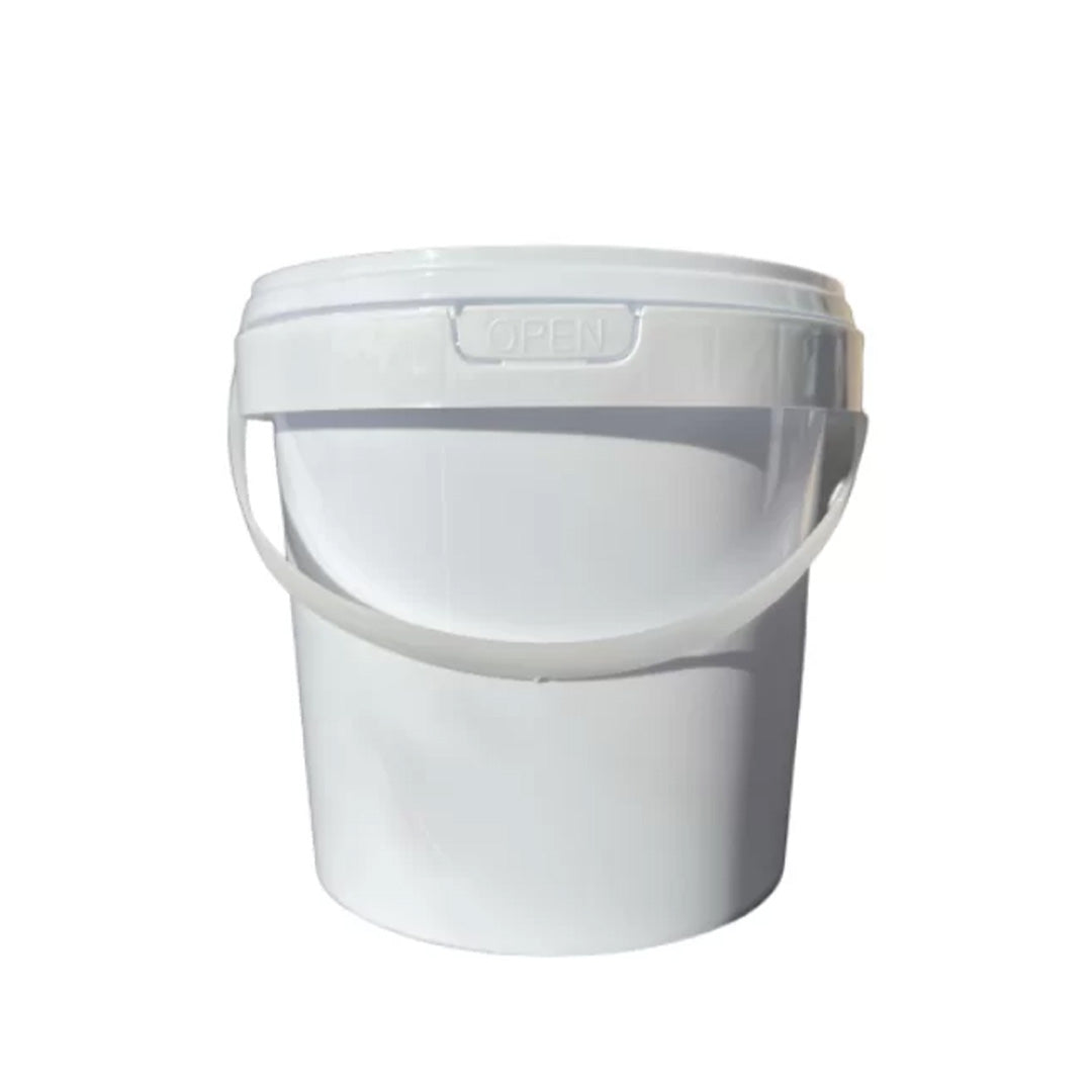 Bucket 10L White With Lid Fino Dynamic