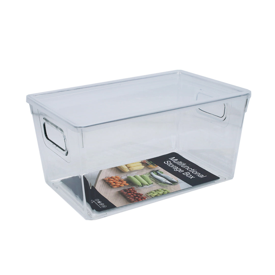 Fridge Storage 30X21X16Cm Plastic Lid