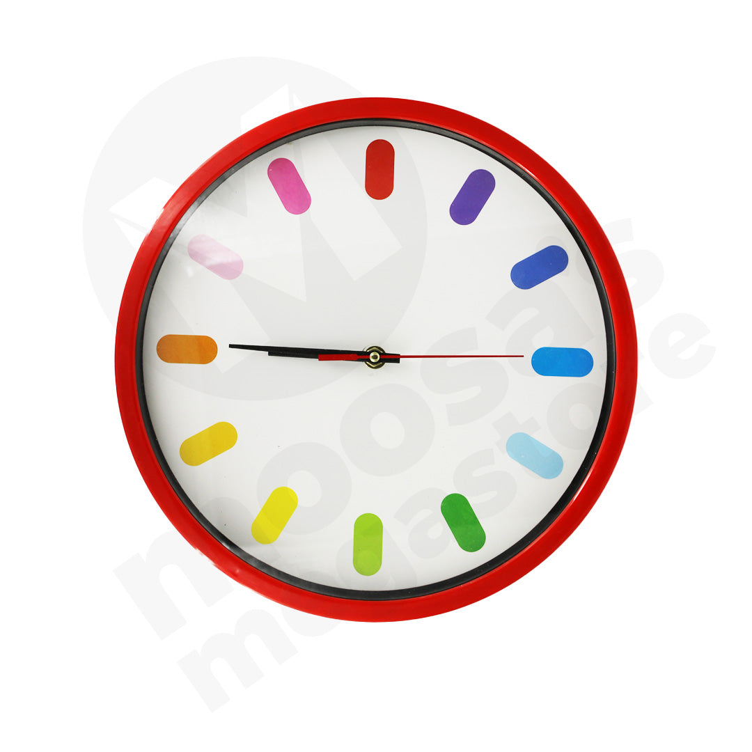 Clock Image 30Cm Round Assorted