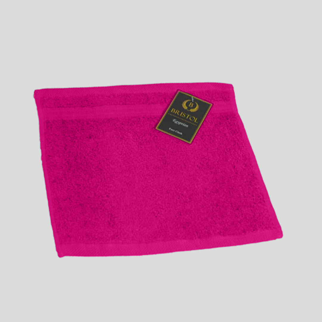 Face Towel Fuchsia 30X30 Egyptian