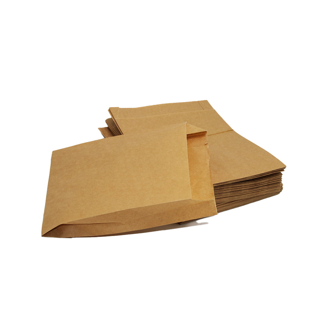Paper Bag 50Pc 16X15Cm Brown