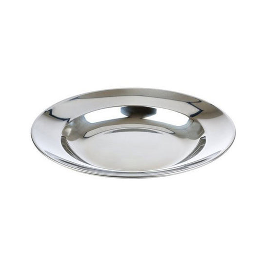 Rice Plate 23Cm Stainless Steel