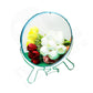 Mirror Cosmetic 14.5Cm Round With Stand