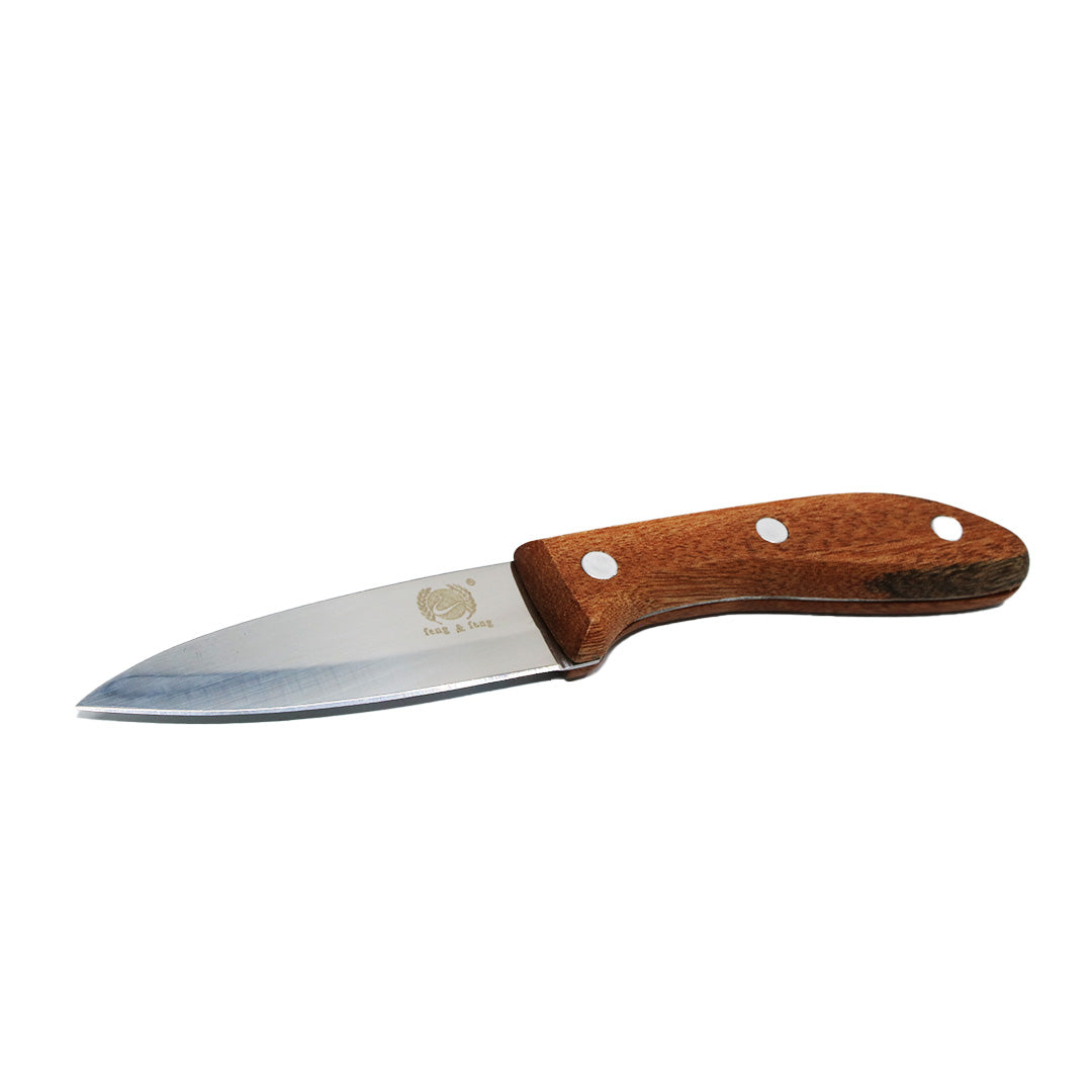 Knife Butcher 4In Wooden Handle Feng Feng Sm4114